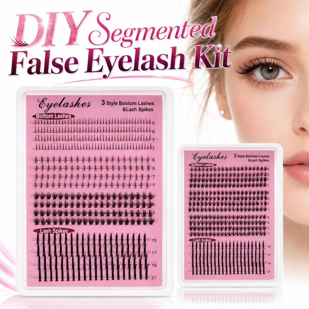 Eyelash Extension Anime Style - Enlarge Eyes DIY Segmented eyelash set