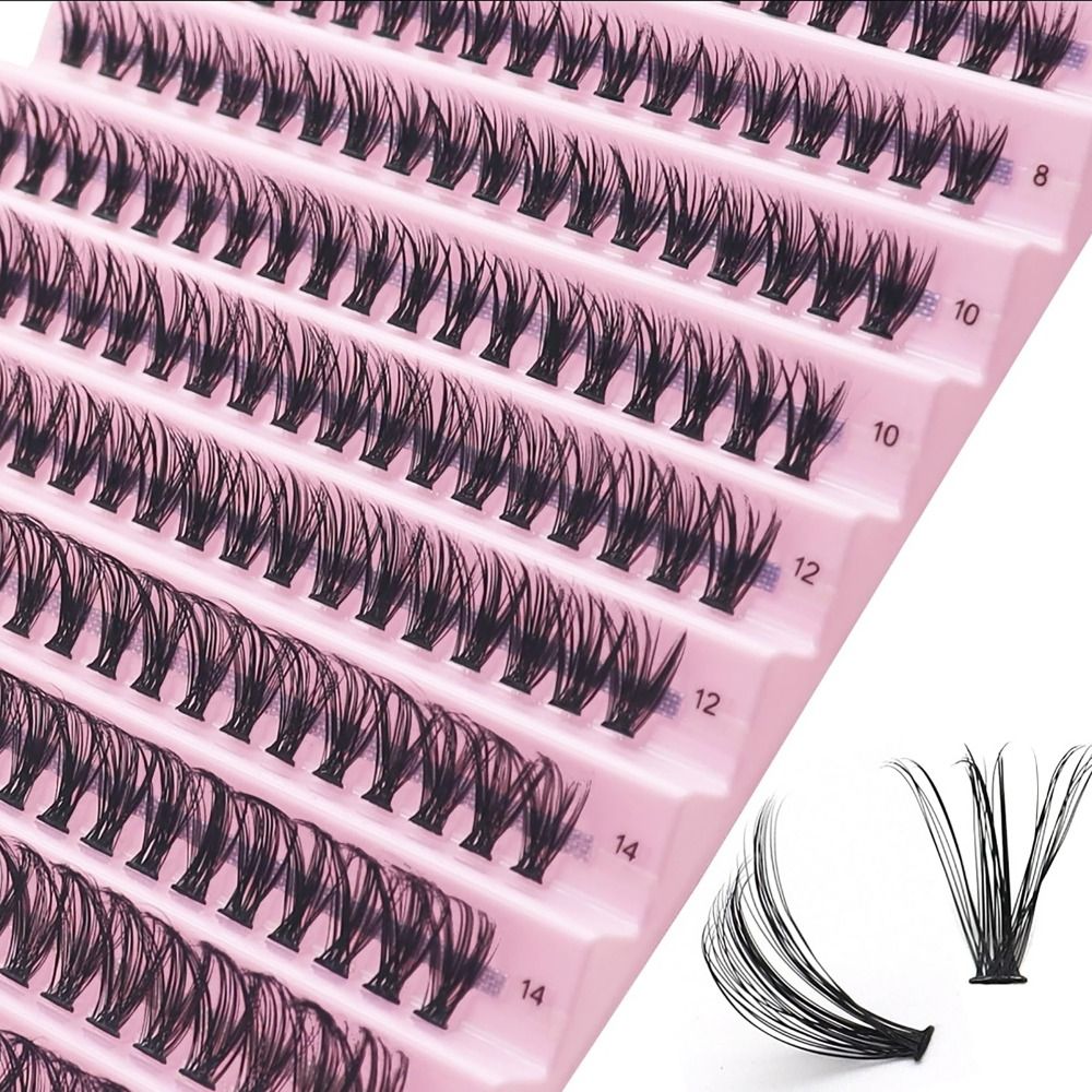 Eyelash Extension Volume - 40D 8/10/12/14/16mm Individual Lash Clusters Volume