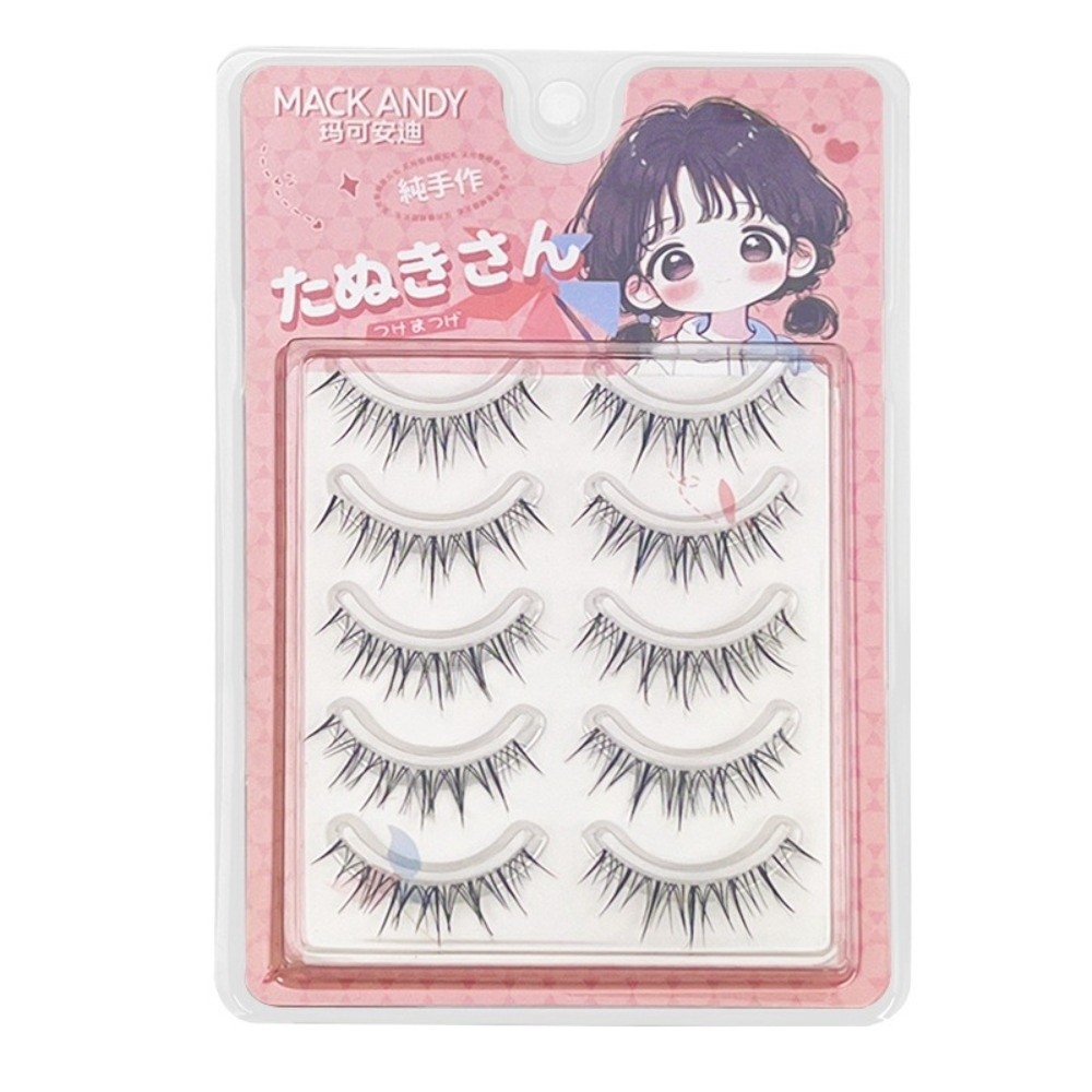 Black Anime Cartoon False Eyel - огляд і ціна Eyelash Extension Anime Style