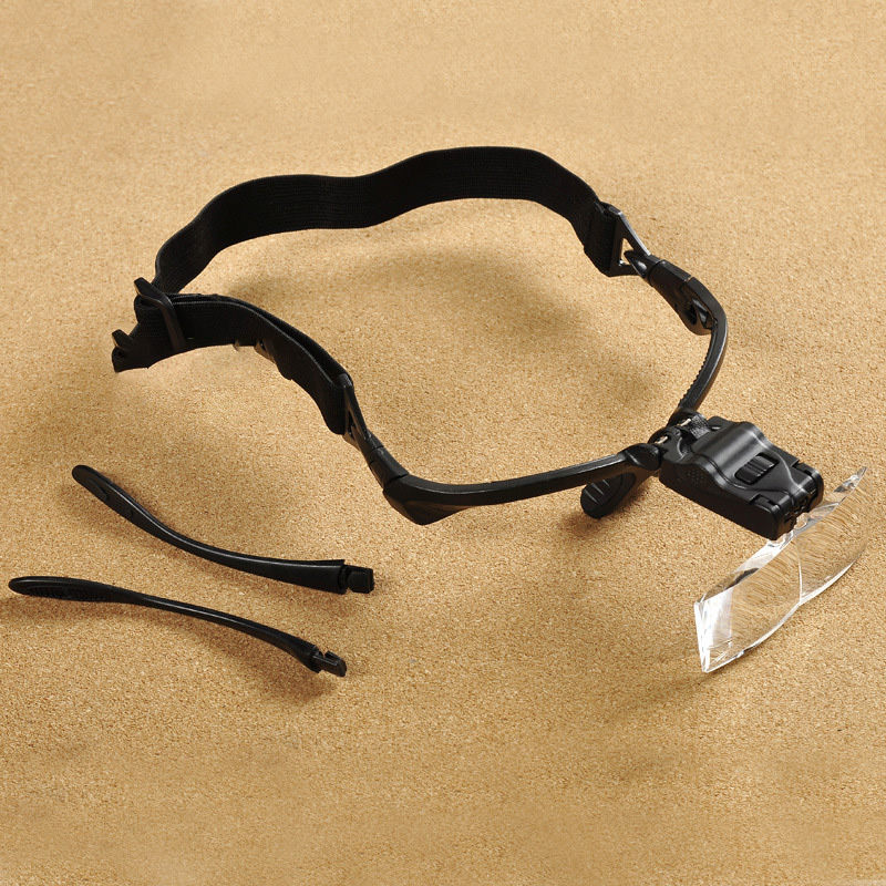 Magnifying Glass Head Mounted  - огляд і ціна Eyelash Extension With Glasses