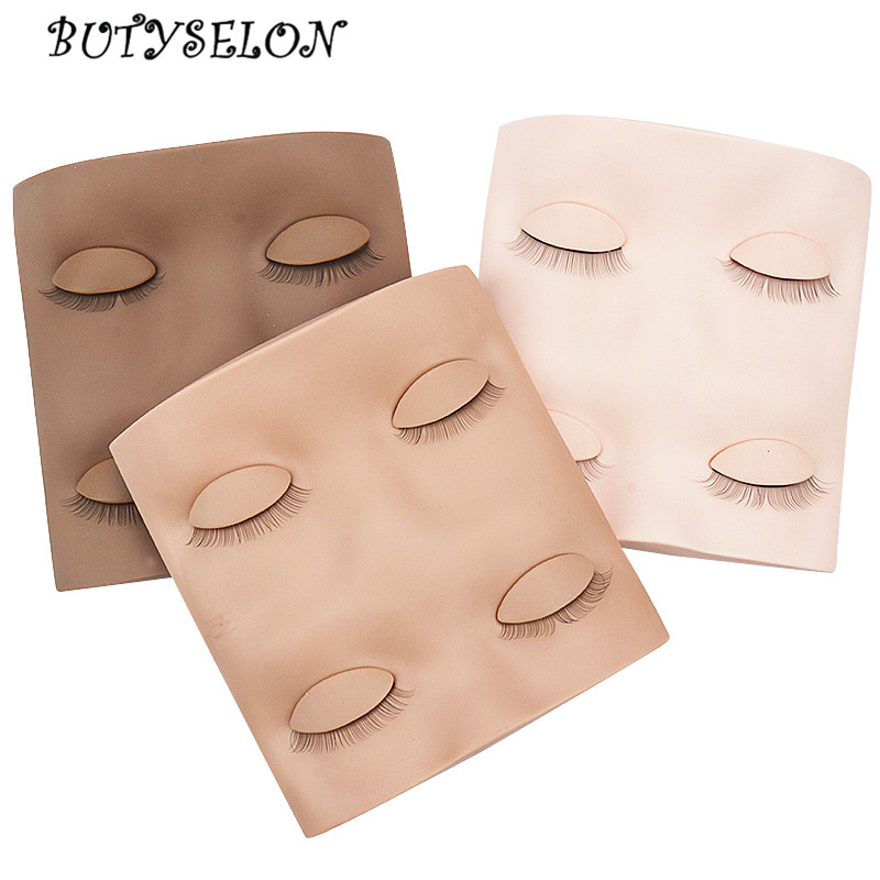 Silicone Lash Head Mannequin R - огляд і ціна Eyelash Extension Model