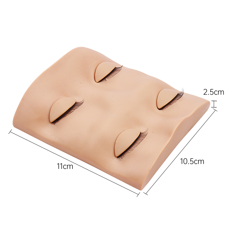Silicone Lash Head Mannequin R - огляд і ціна Eyelash Extension Model
