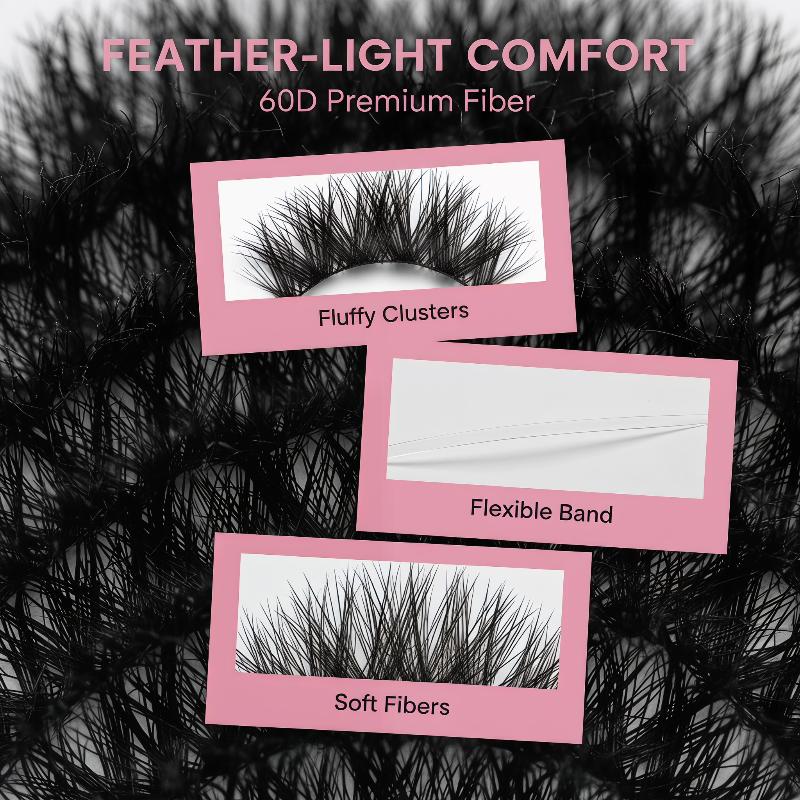 1 Set DIY Individual Eyelashes - огляд і ціна Eyelash Extension Volume