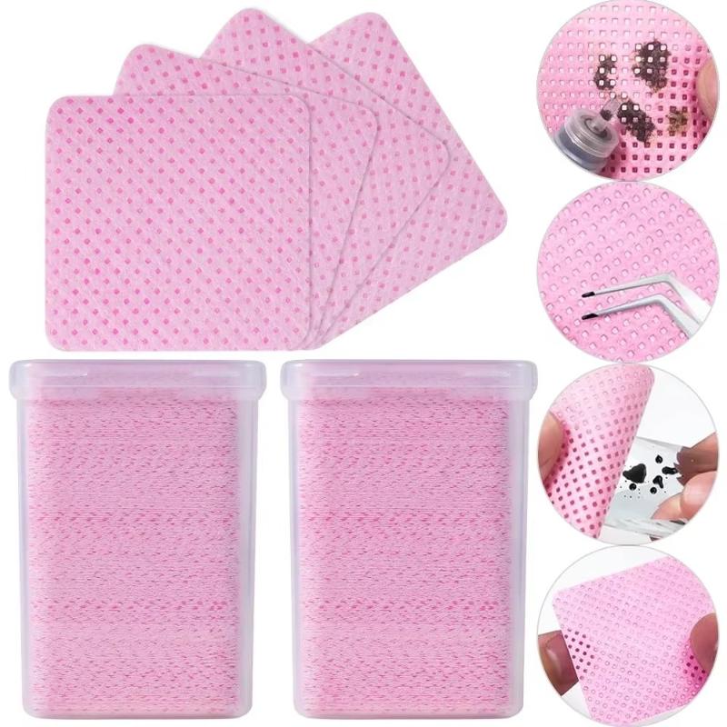200Pcs Lint‑Free Nail Wipes Ey - огляд і ціна Eyelash Extension Salon
