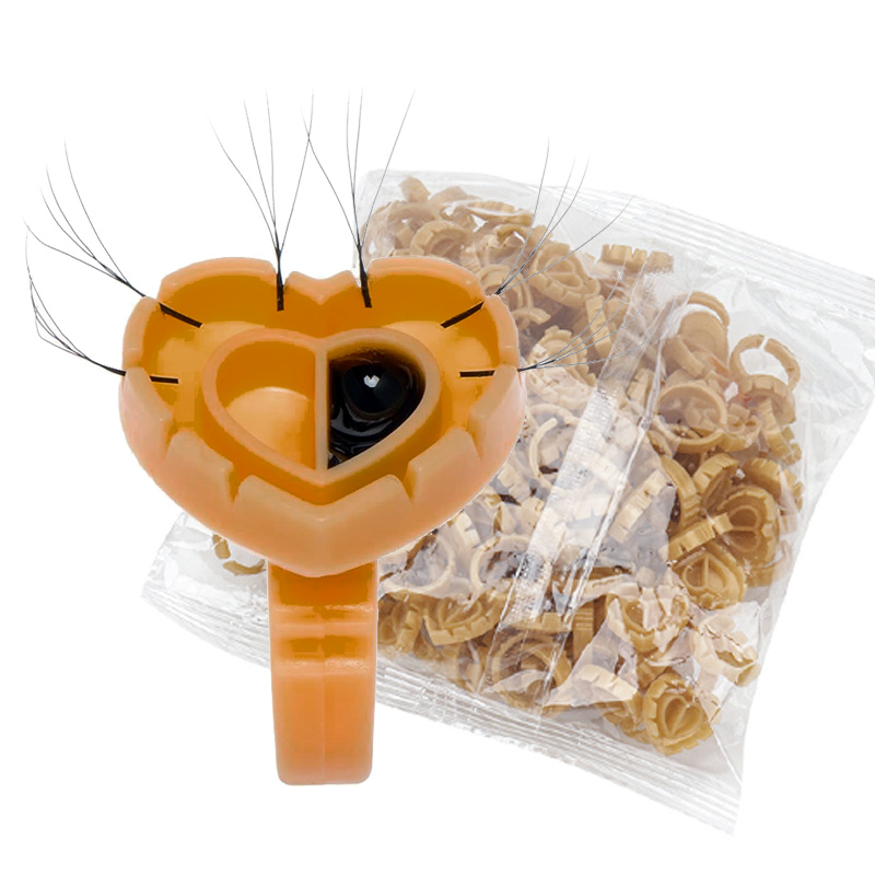 500PCS Glue Rings for Lash Ext - огляд і ціна Eyelash Extension Volume