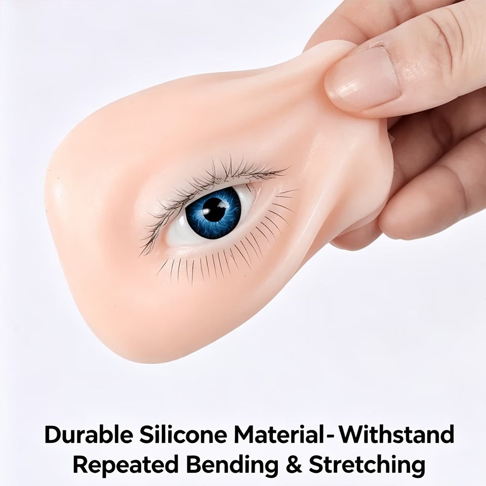 3 Layer Silicone Eye Model for - огляд і ціна Eyelash Extension Model