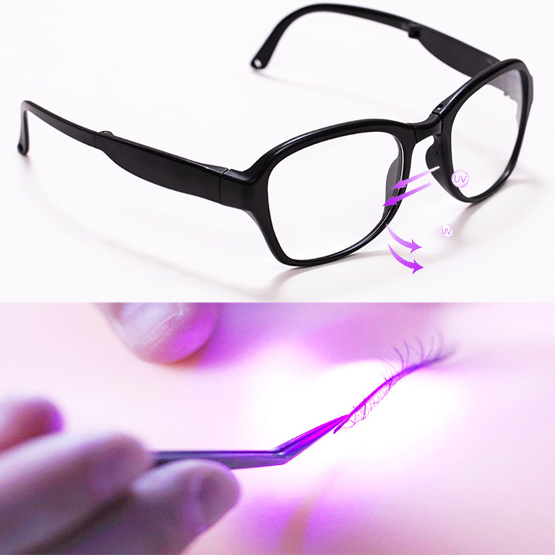 50 pairs Padding UV Black Patc - огляд і ціна Eyelash Extension With Glasses