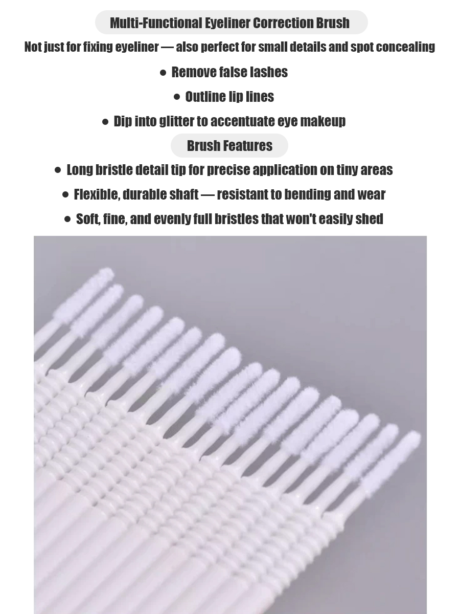 Disposable Long Cotton Swabs E - огляд і ціна Eyelash Extension Salon
