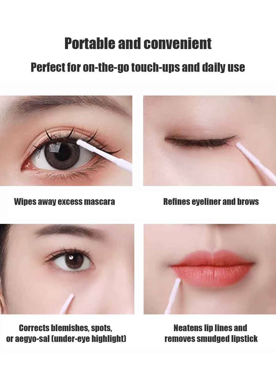 Disposable Long Cotton Swabs E - огляд і ціна Eyelash Extension Salon