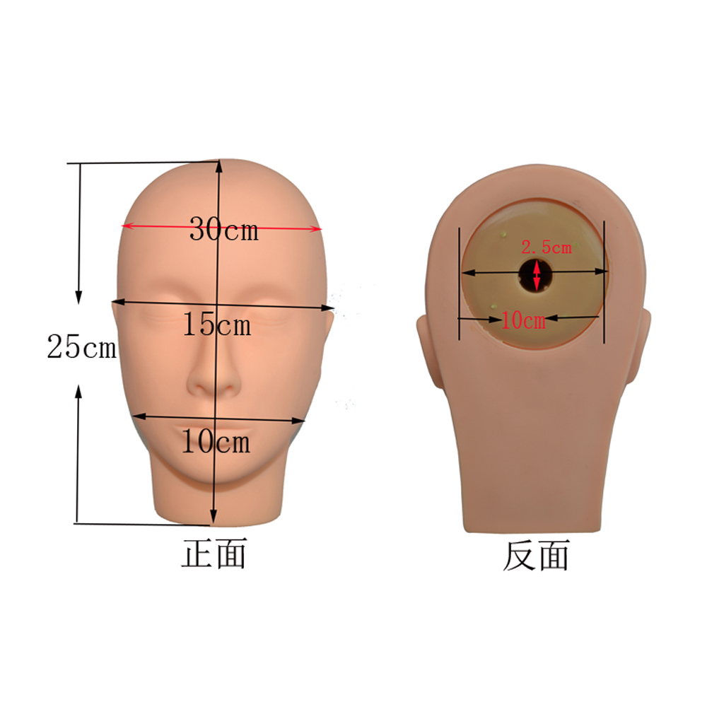 Practice Mannequin Heads for E - огляд і ціна Eyelash Extension Model