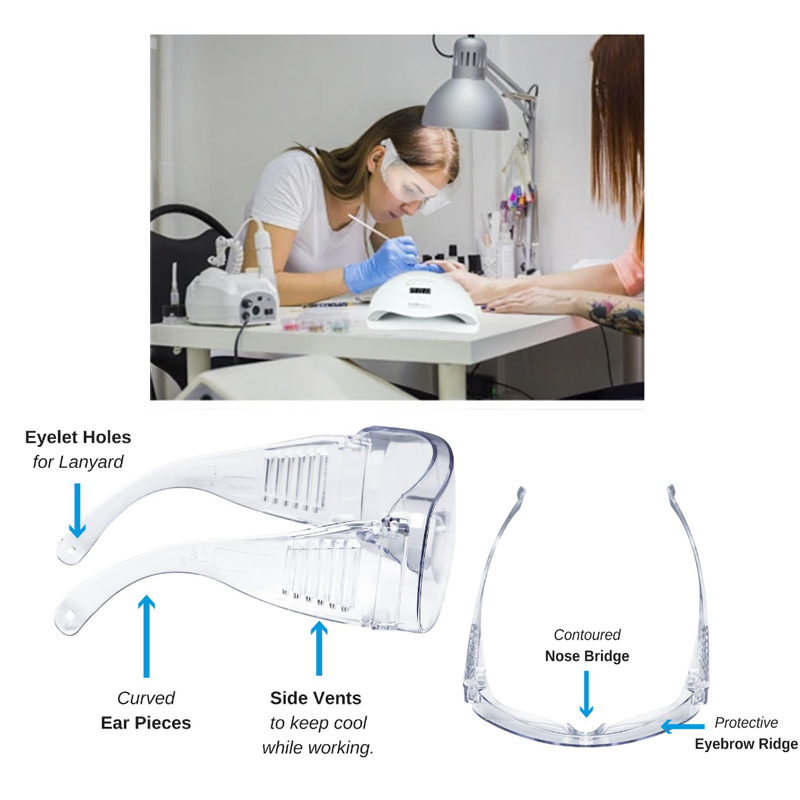 NEW anti uv light glasses UV L - огляд і ціна Eyelash Extension With Glasses