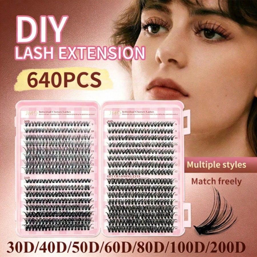 Pointed Segmented DIY Cluster  - огляд і ціна Eyelash Extension Volume