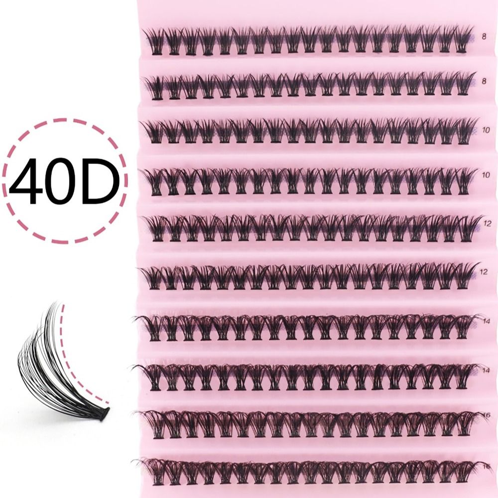 40D 8/10/12/14/16mm Individual - огляд і ціна Eyelash Extension Volume