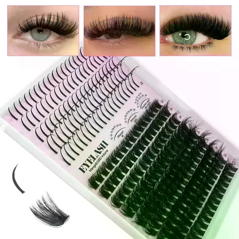 Lash Clusters Kit Lash Spikes  - огляд і ціна Eyelash Extension Volume