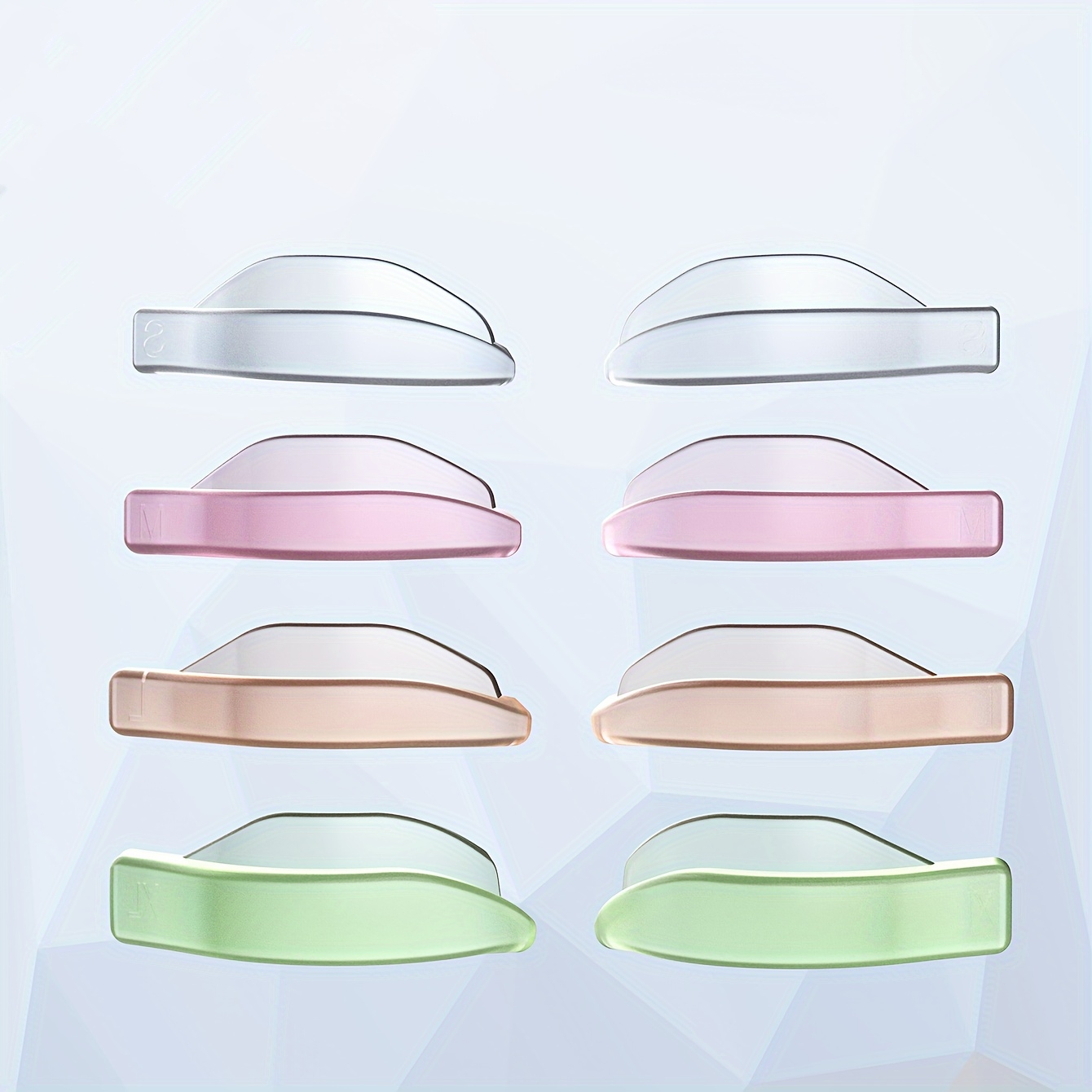 4 Pairs Lash Lift Silicone Pad - огляд і ціна Eyelash Extension Model