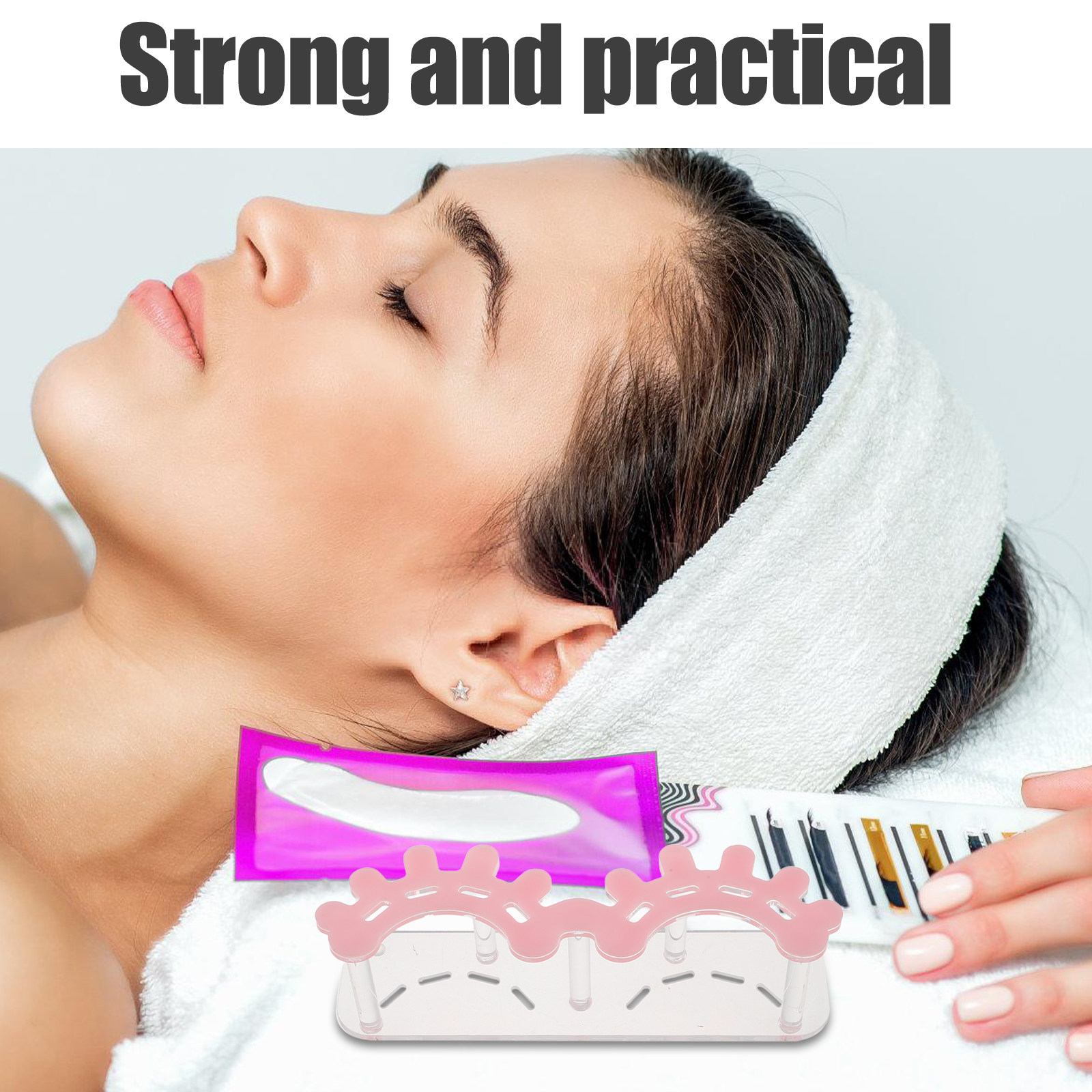 Eyelashe Tweezer Organizer Acr - огляд і ціна Eyelash Extension No 8