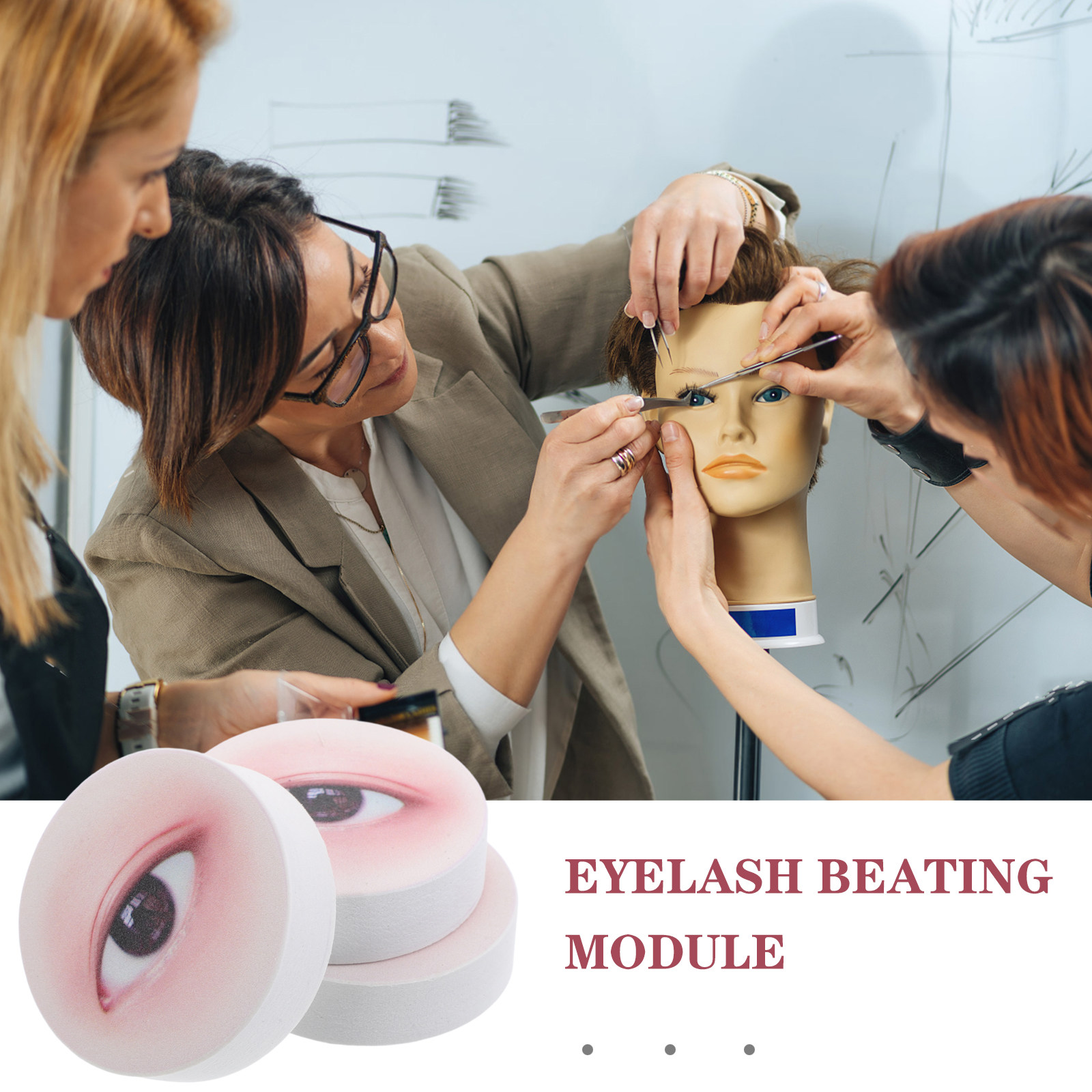 3Pcs Lash Extension Practice B - огляд і ціна Eyelash Extension Salon