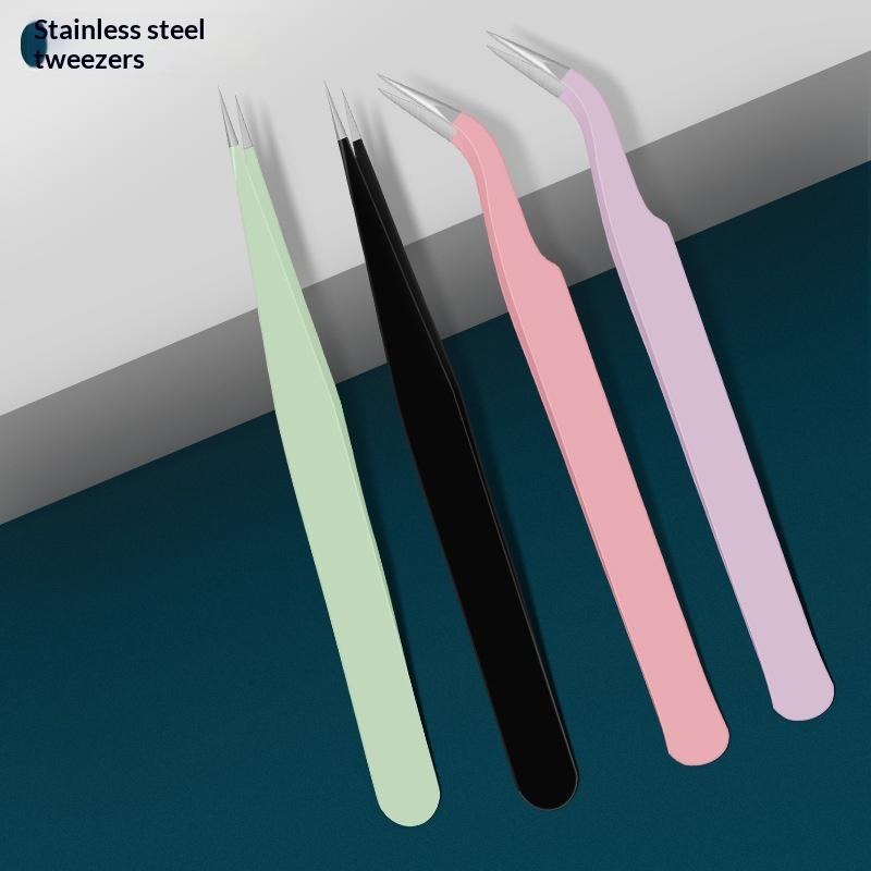 Stainless Steel Tweezers  Prec - огляд і ціна Eyelash Extension Volume