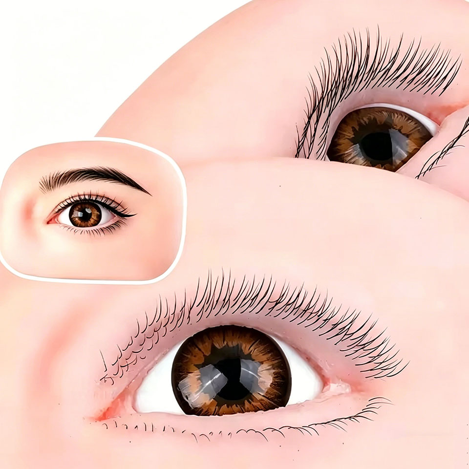 Silicone Head Training Mannequ - огляд і ціна Eyelash Extension Model